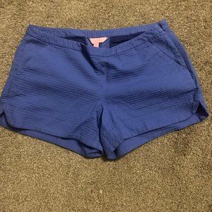 Lilly Pulitzer Solid Aurora Purple Shorts